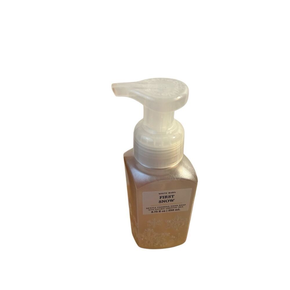 White Barn Bath Body‎ first Snow foaming soap